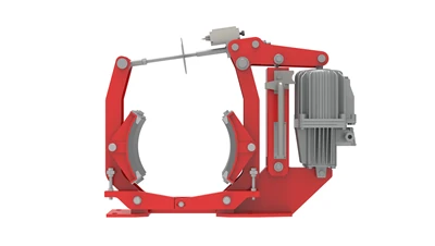 Electrohydromic brakes rau cranes